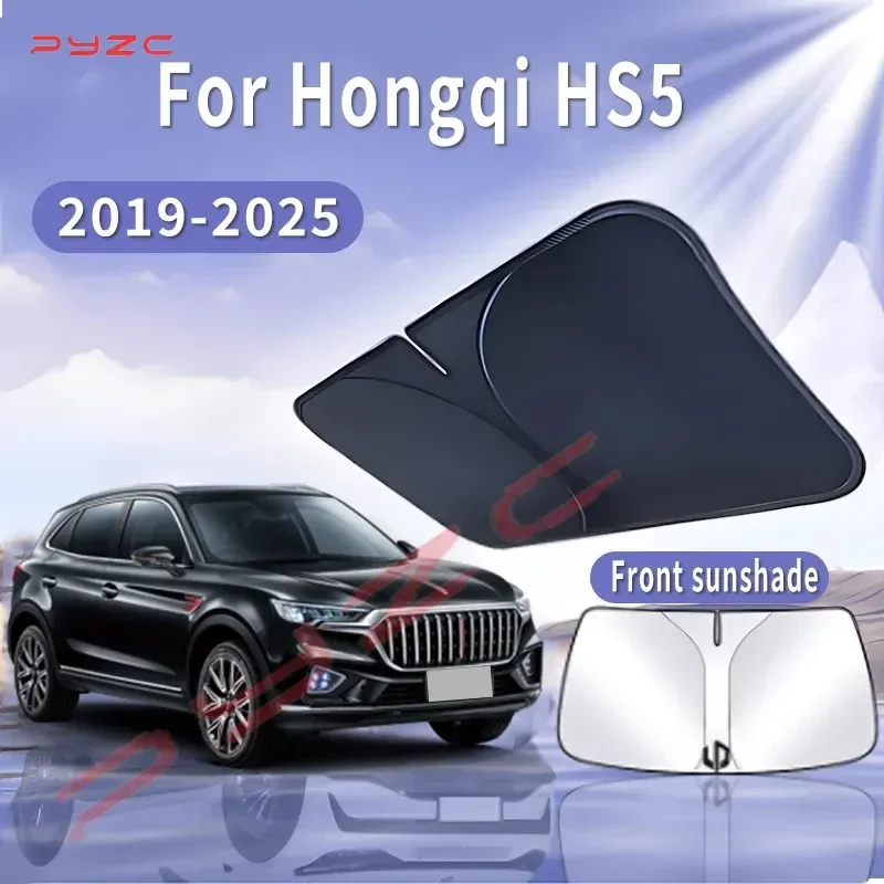 Foldable Car Sun Visor For Hongqi HS5 2019~2025 2020 Front Windshield Sunshade Heat Insulation Summer Cooling Auto Accessories
Foldable Car Sun Visor For Hongqi HS5 2019~2025 2020 Front Windshield Sunshade Heat Insulation Summer Cooling Auto Accessories
