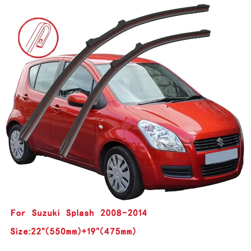 For Suzuki Splash 2008-2014 Car Windshield Wiper Blade Front Windscreen Brushes Washer Accessories Cleaning Replacement Parts
For Suzuki Splash 2008-2014 Car Windshield Wiper Blade Front Windscreen Brushes Washer Accessories Cleaning Replacement Parts