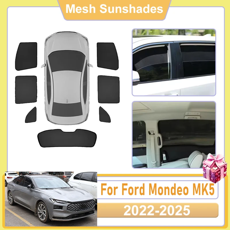 For Ford Mondeo MK5 Accessories 2024 2022 2023 2025 Car Window Screen Sun Shades Covers Mesh light Shield Heat Net UV Protector
For Ford Mondeo MK5 Accessories 2024 2022 2023 2025 Car Window Screen Sun Shades Covers Mesh light Shield Heat Net UV Protector