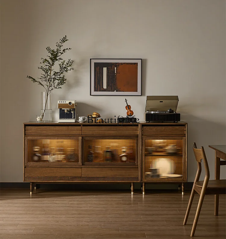 Nordic Solid Wood Sideboard Retro Domestic Multi-Functional Storage Cabinet
Nordic Solid Wood Sideboard Retro Domestic Multi-Functional Storage Cabinet