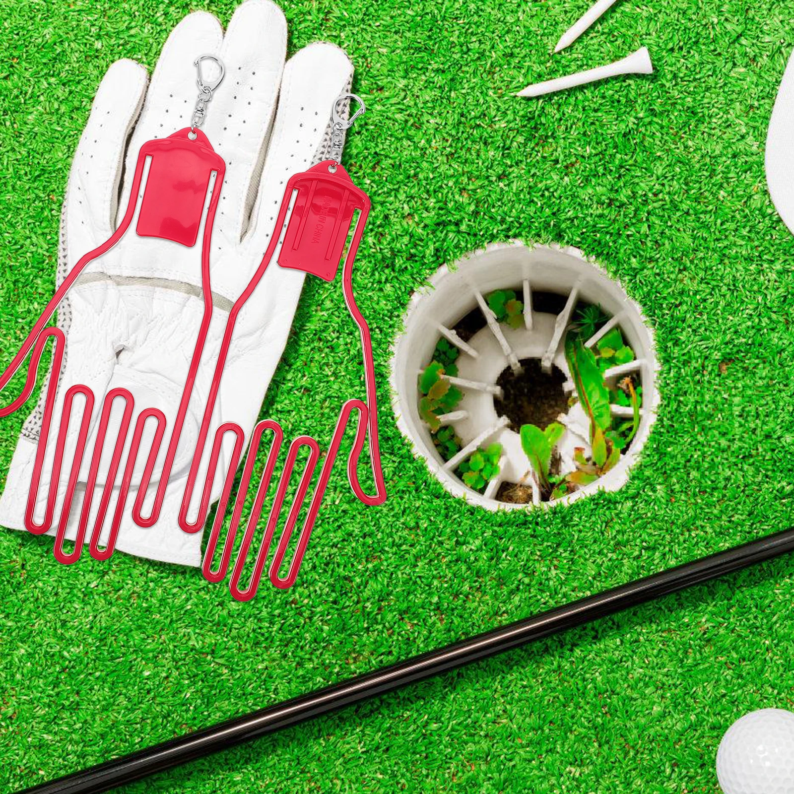 2Pcs Golf Glove Holder Durable Plastic Palm Shape Buckle Clip Gloves Storage Rack Practical Hanging Support Golf Glove Holder
2Pcs Golf Glove Holder Durable Plastic Palm Shape Buckle Clip Gloves Storage Rack Practical Hanging Support Golf Glove Holder