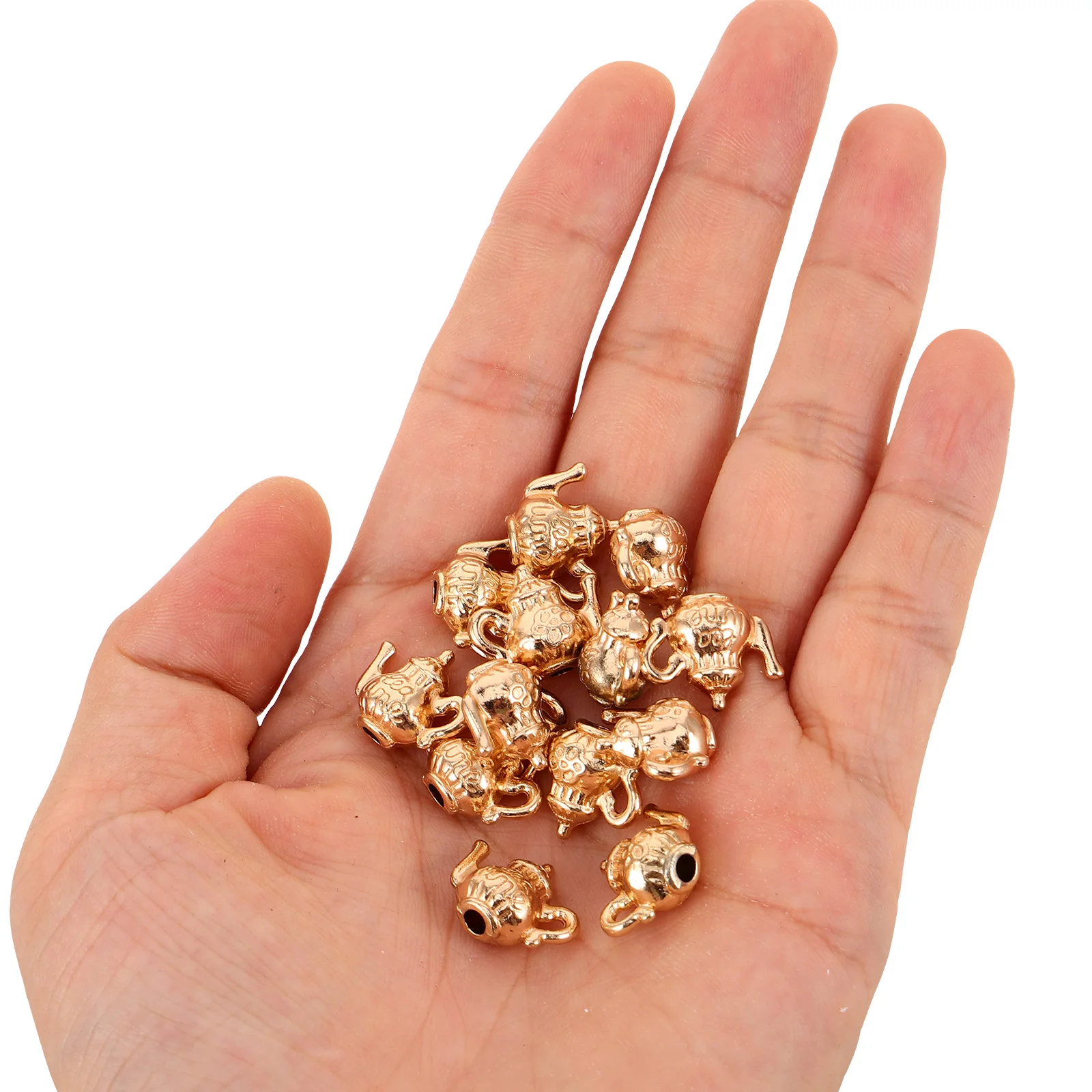 50 Pcs Alloy Jewelry Accessories DIY Charm Keychain Kettle Earring Metal Teapot Charms Retro Mini
50 Pcs Alloy Jewelry Accessories DIY Charm Keychain Kettle Earring Metal Teapot Charms Retro Mini