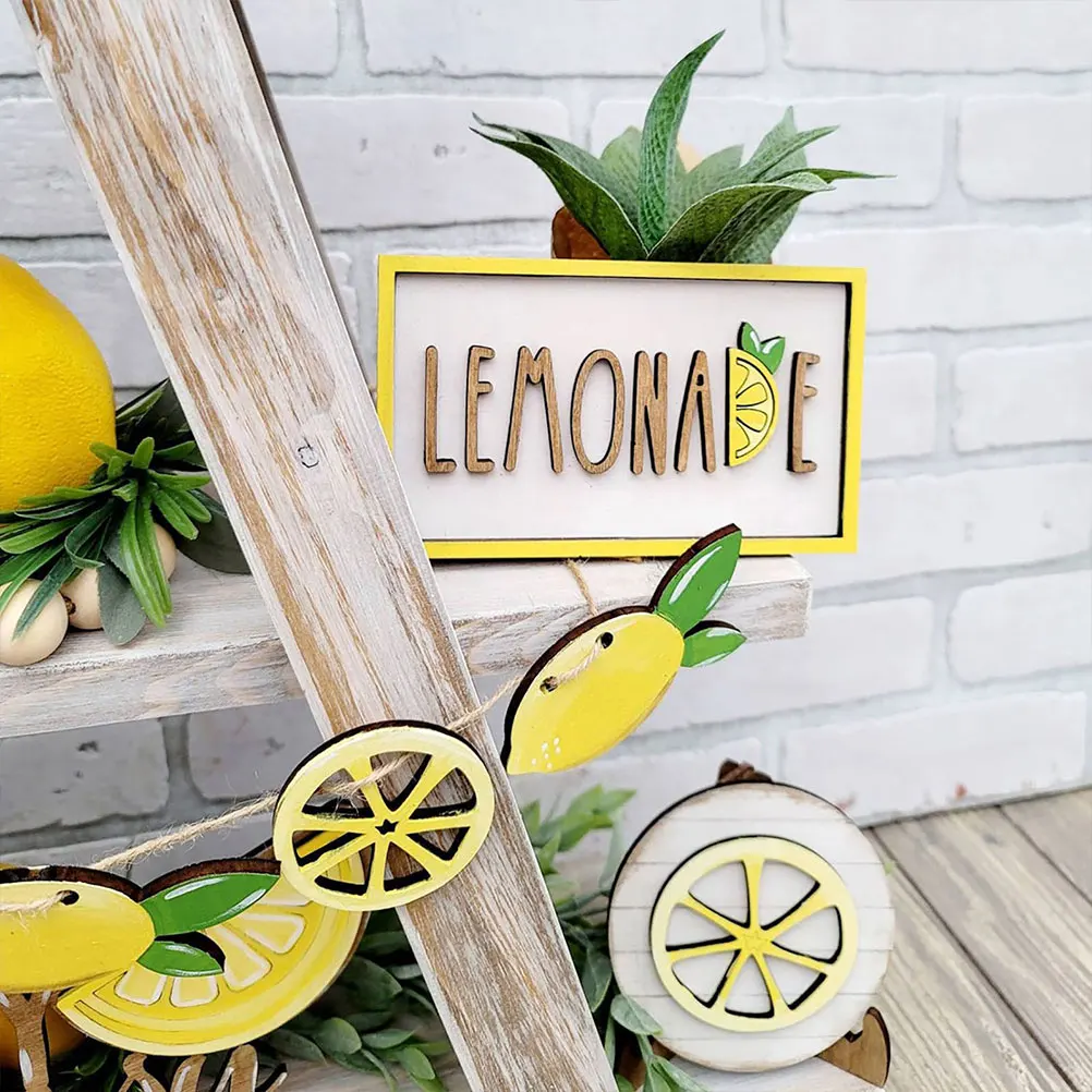 7Pcs Tray Decor Layered Lemon Elements Wooden Party Craft Adornments Table Festival Ornaments Tray Decor Party Ornament 
7Pcs Tray Decor Layered Lemon Elements Wooden Party Craft Adornments Table Festival Ornaments Tray Decor Party Ornament