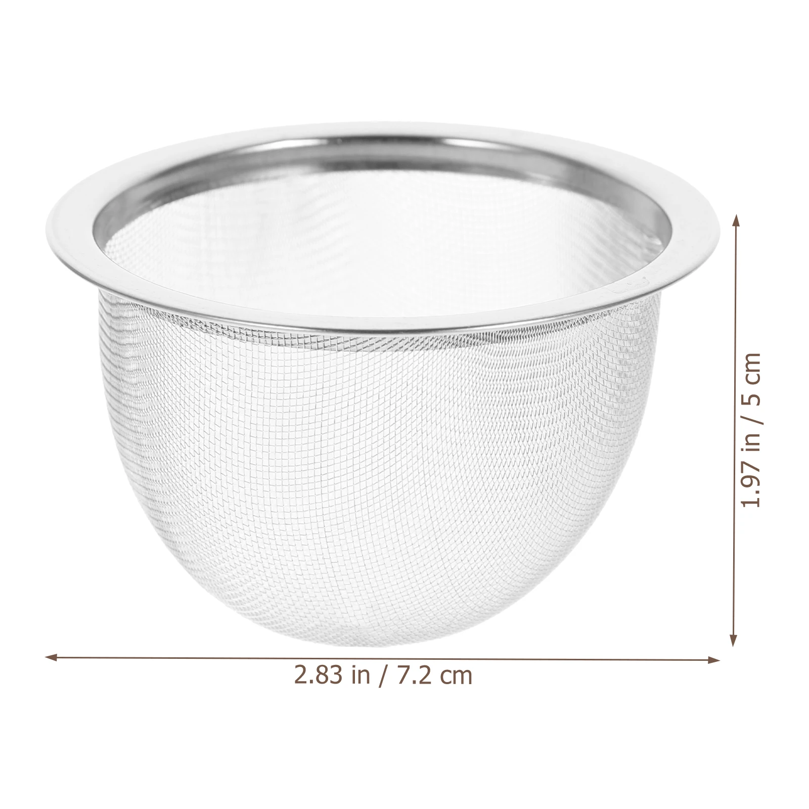8 Pcs Teapot Strainer Loose Leaf Steeper Stainless Steel Drain Mesh Leaves Fine for Liquids Infuser Travel
8 Pcs Teapot Strainer Loose Leaf Steeper Stainless Steel Drain Mesh Leaves Fine for Liquids Infuser Travel