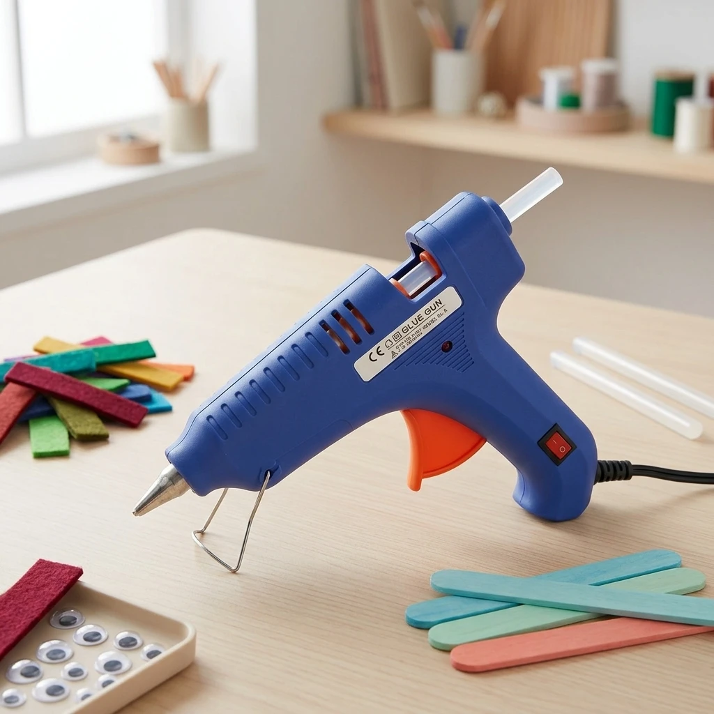 20W Hot Melt Glue-Gun For Home Craft DIY Tool With Ergonomic Handle And Multi Color Options
20W Hot Melt Glue-Gun For Home Craft DIY Tool With Ergonomic Handle And Multi Color Options
