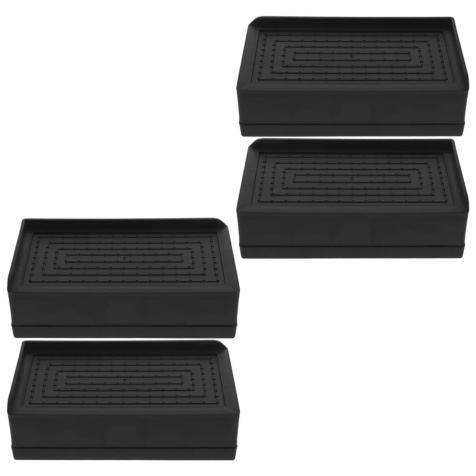 4pcs Furniture Heightening Pads 18x9x5cm Bed Elevator Blocks Couch Adjustable Leg Risers Frame Supports Heavy Duty Non Slip
4pcs Furniture Heightening Pads 18x9x5cm Bed Elevator Blocks Couch Adjustable Leg Risers Frame Supports Heavy Duty Non Slip