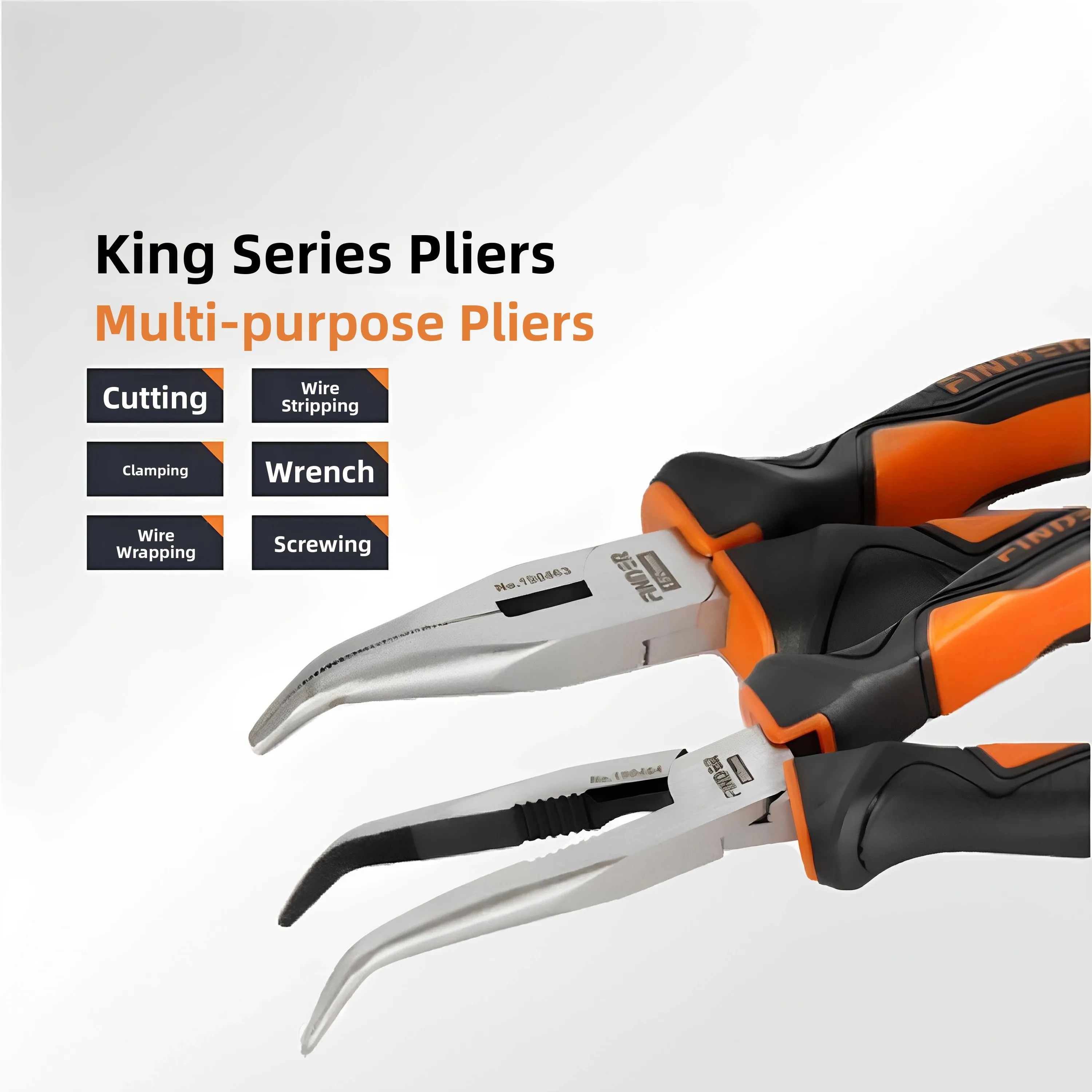 6 Inch 8 Inch Bent Nose Pliers Sharp Tip Jaw Clamp with Teeth Metal Work Hand Tools vice Grip Wrench Pliers Bent Head Clippers
6 Inch 8 Inch Bent Nose Pliers Sharp Tip Jaw Clamp with Teeth Metal Work Hand Tools vice Grip Wrench Pliers Bent Head Clippers