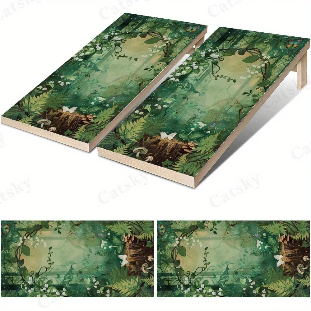 Wizardry of the Green Field Waterproof Cornhole Board Vinyl Wraps, PVC Outdoor Game Board Design, Perfect for Sports & Leisure A
Wizardry of the Green Field Waterproof Cornhole Board Vinyl Wraps, PVC Outdoor Game Board Design, Perfect for Sports & Leisure A