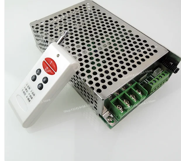 Беспроводной пульт дистанционного управления, 30 А, регулятор скорости двигателя постоянного тока, 12 В, 24 В, 30 В, модуль платы привода двигателя вперед и назад
Беспроводной пульт дистанционного управления, 30 А, регулятор скорости двигателя постоянного тока, 12 В, 24 В, 30 В, модуль платы привода двигателя вперед и назад