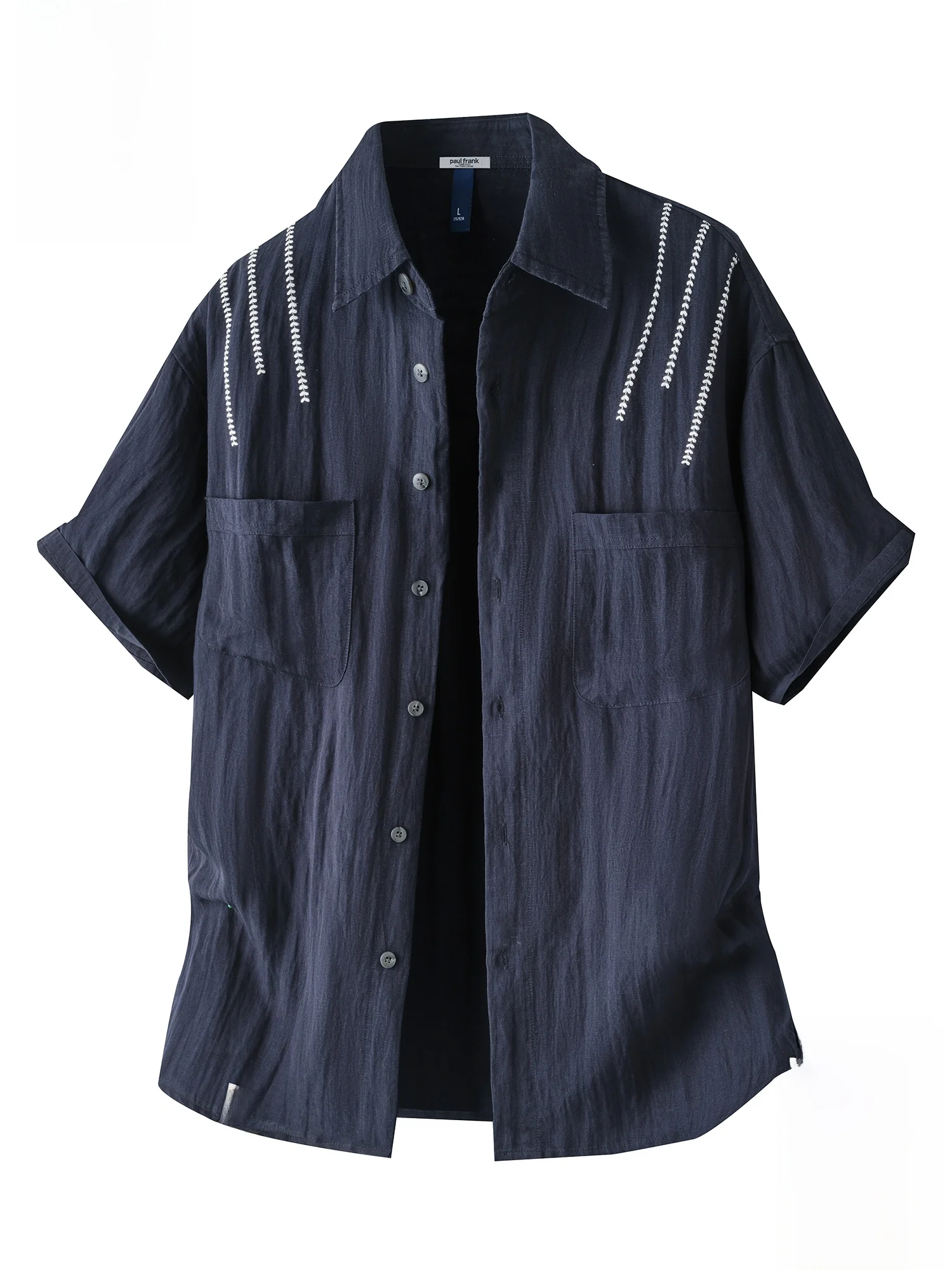 PaulFrank Loose Fit Linen irt Men's Summer Thin Breathable Casual Sle ort Sve Button down irt Comfortable ex
PaulFrank Loose Fit Linen irt Men's Summer Thin Breathable Casual Sle ort Sve Button down irt Comfortable ex