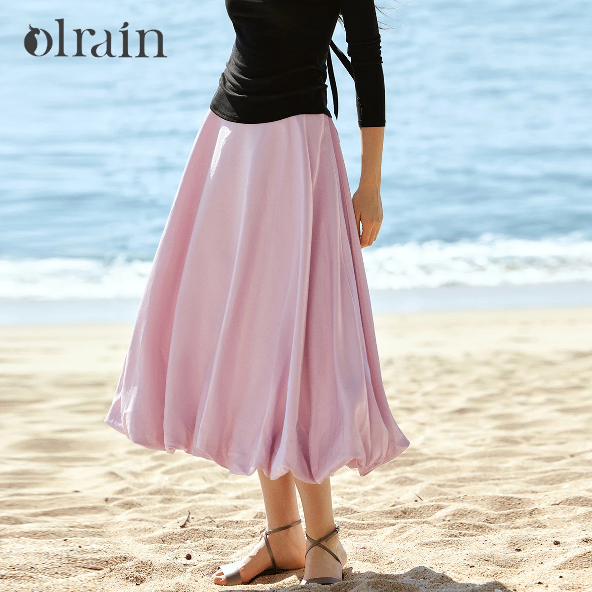 OLrain Women Vacation Style Pink Bud Balloon Skirt 2026 Summer New High Waist Loose Casual Elegant Mid Long Skirt O58XB003896
OLrain Women Vacation Style Pink Bud Balloon Skirt 2026 Summer New High Waist Loose Casual Elegant Mid Long Skirt O58XB003896