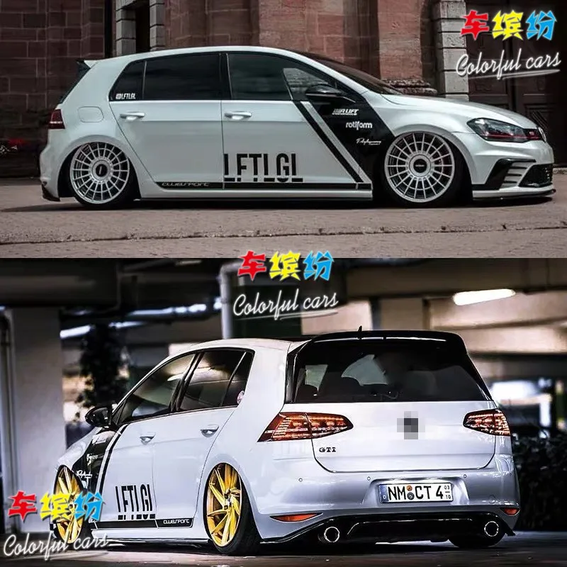Новая Автомобильная виниловая наклейка, автомобильная пленка для Volkswagen Golf 6 Golf 7 Golf 8, модные спортивные аксессуары для модификации кузова
Новая Автомобильная виниловая наклейка, автомобильная пленка для Volkswagen Golf 6 Golf 7 Golf 8, модные спортивные аксессуары для модификации кузова
