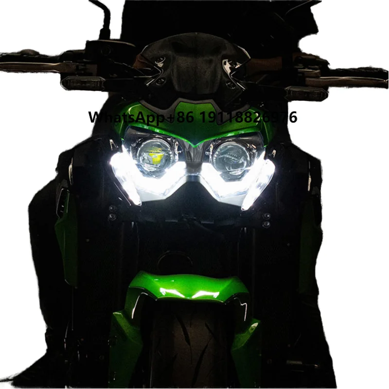 Fit for Kawasaki Z900 2020+ Full LED Headlight Assembly Motorcycle Headlight Spotlight Bulb LED Headlight Lamp
Fit for Kawasaki Z900 2020+ Full LED Headlight Assembly Motorcycle Headlight Spotlight Bulb LED Headlight Lamp