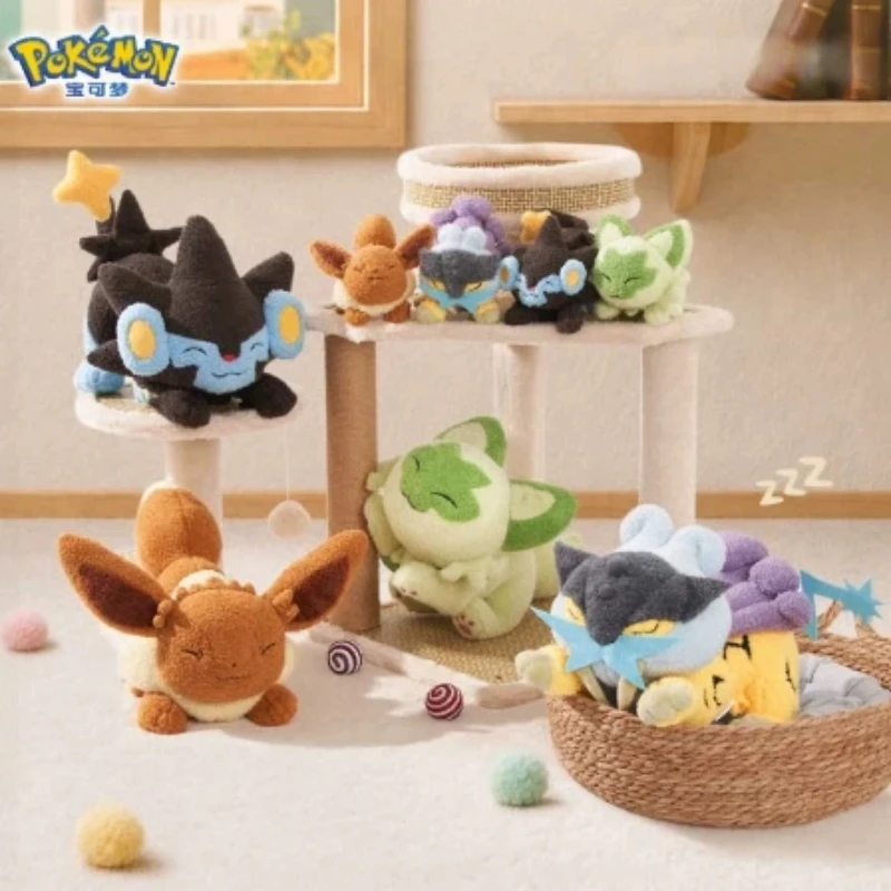 Authentic Pok é Mon Stretch Series Plush Doll Toy Cute Trendy Pendant Luxray Eevee Sprigatito Decorative Toy Birthday Gift
Authentic Pok é Mon Stretch Series Plush Doll Toy Cute Trendy Pendant Luxray Eevee Sprigatito Decorative Toy Birthday Gift