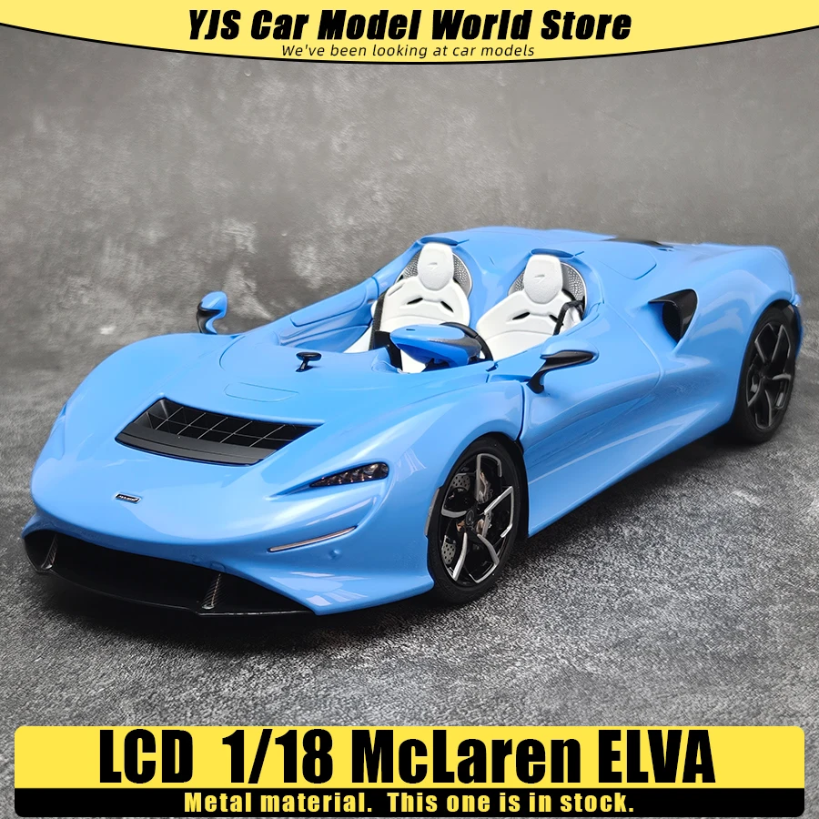 LCD Diecast car model 1:18 McLaren ELVA car model metal static display collection
LCD Diecast car model 1:18 McLaren ELVA car model metal static display collection