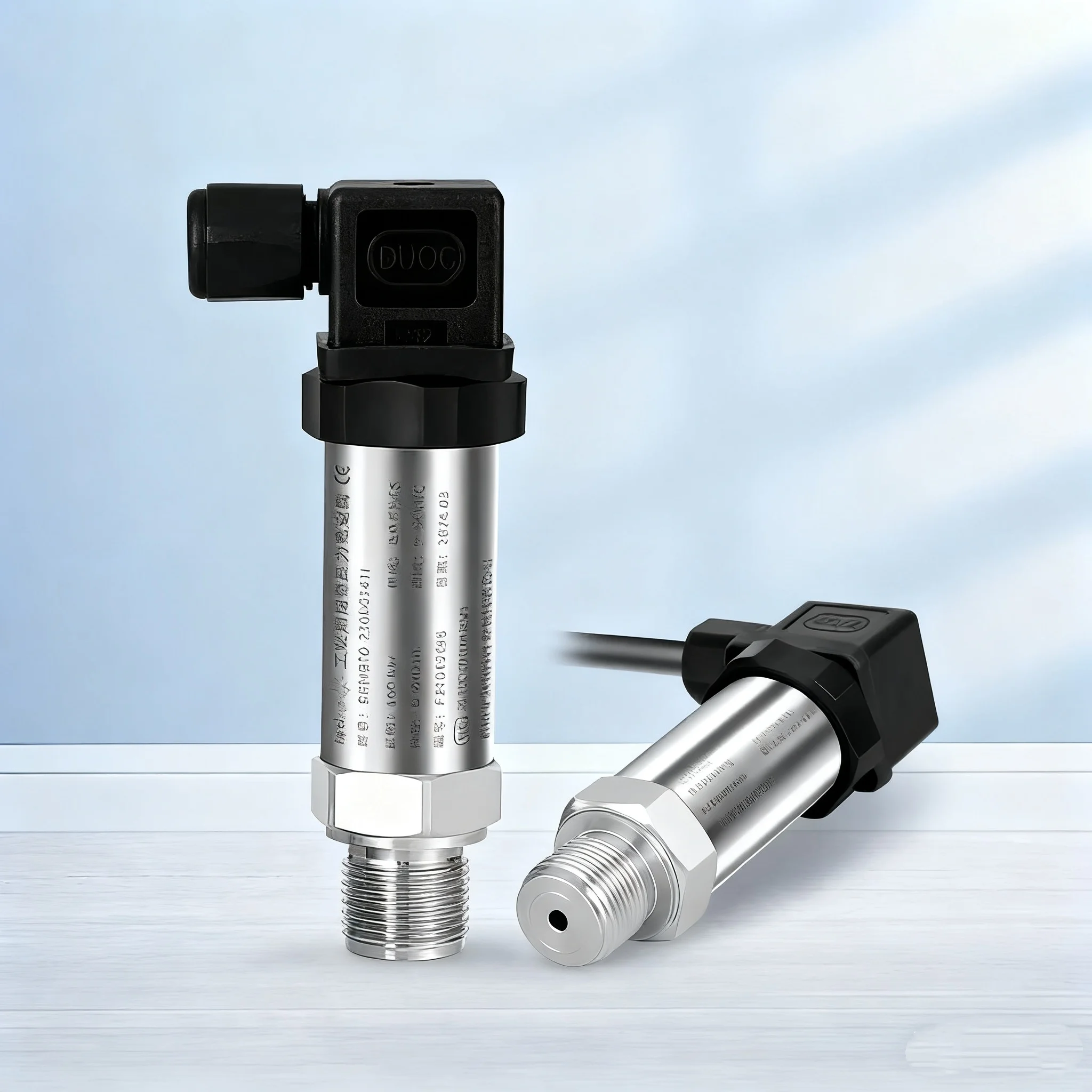 G1/4'' Liquid Water Oil Gas Pressure Sensor transmitter 4-20mA Diffused Silicon 0-5VDC 
G1/4'' Liquid Water Oil Gas Pressure Sensor transmitter 4-20mA Diffused Silicon 0-5VDC