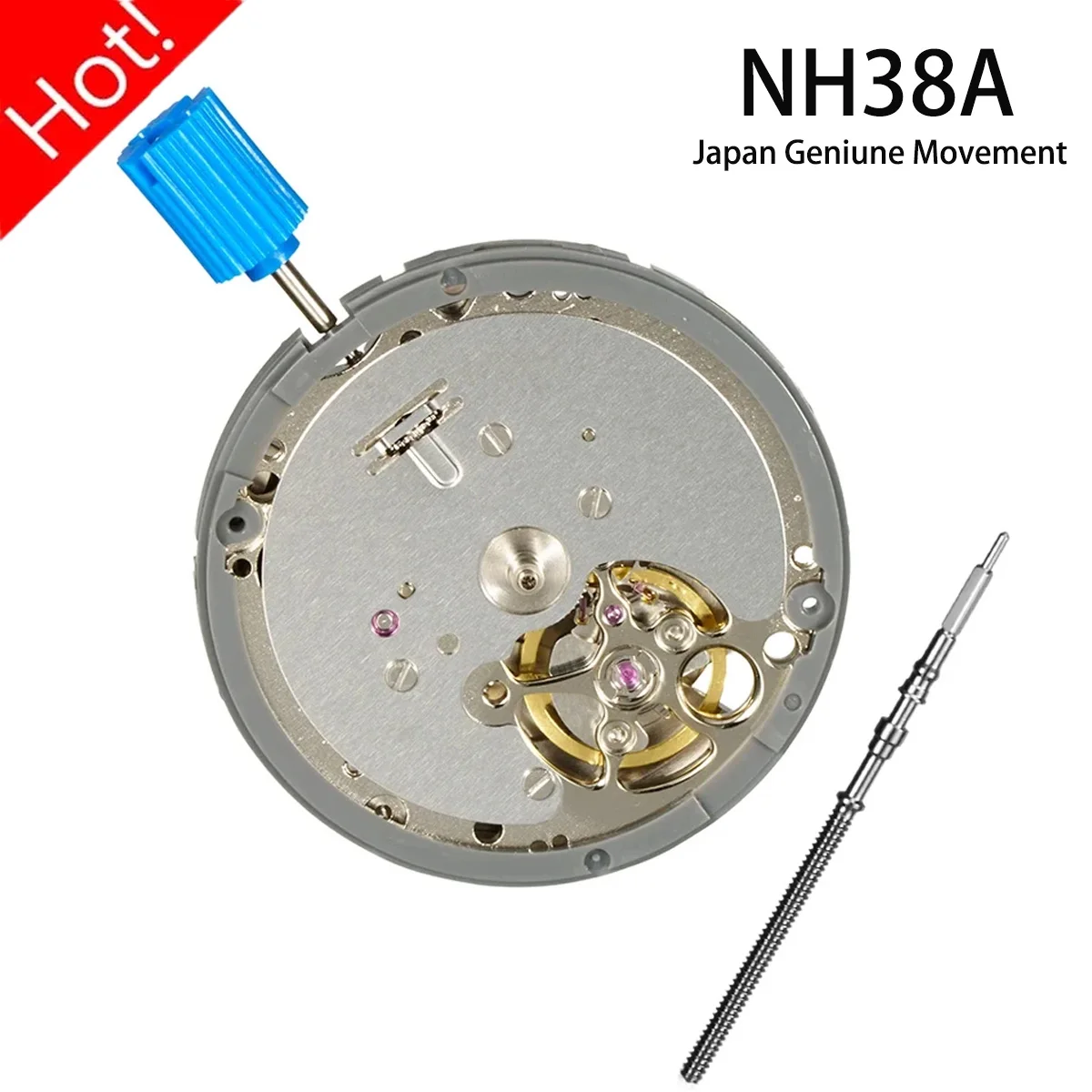 HOT Original NH38A Mechanical Movement Mod Automatic Watch Mechanism 24 Jewels High Accuracy NH38 Top Repair Parts Accessories
HOT Original NH38A Mechanical Movement Mod Automatic Watch Mechanism 24 Jewels High Accuracy NH38 Top Repair Parts Accessories