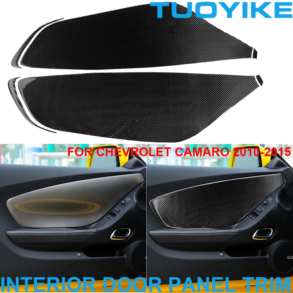 LHD RHD Real Soft Carbon Fiber Front Interior Inner Door Panel Cover Trim Anti-scratch Decoration For Chevrolet Camaro 2010-15
LHD RHD Real Soft Carbon Fiber Front Interior Inner Door Panel Cover Trim Anti-scratch Decoration For Chevrolet Camaro 2010-15