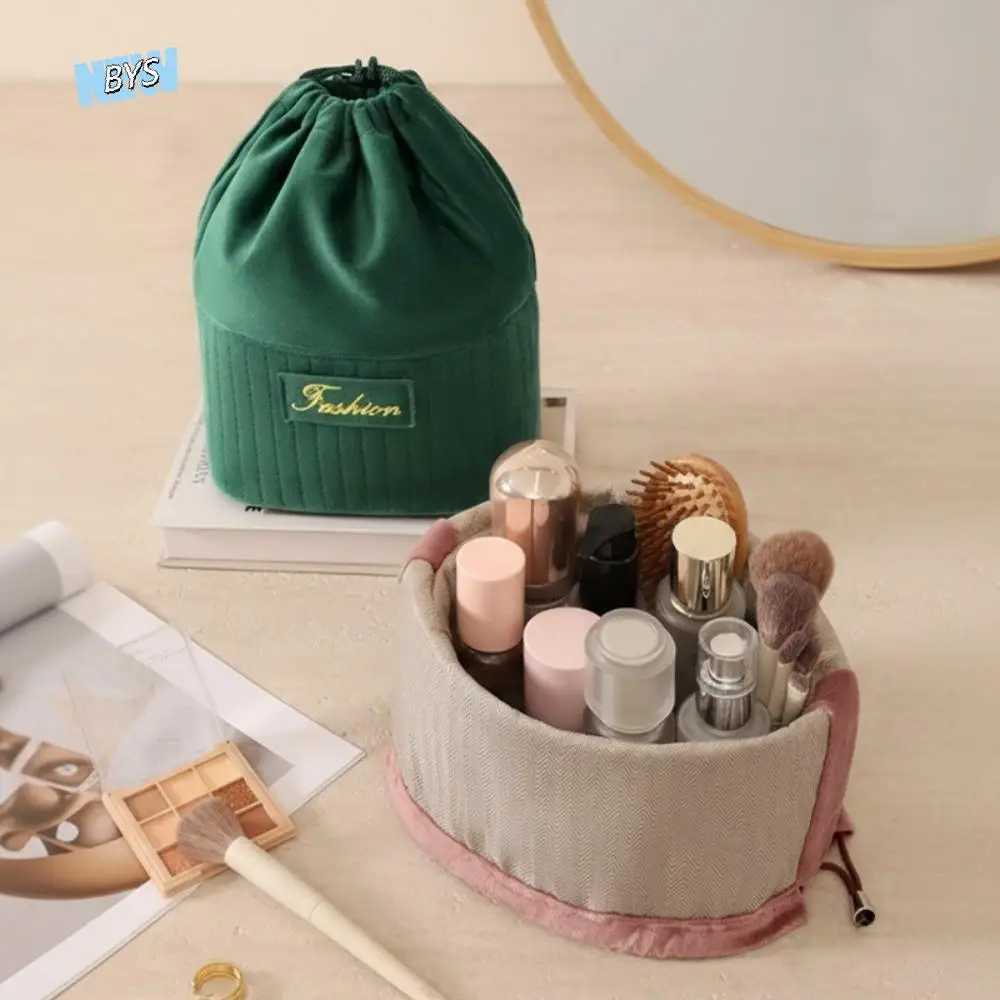 Large Capacity Drawstring Makeup Bag Partition Design Lightweight Cosmetic Bag Vertical Style Thickened Toiletry Bag
Large Capacity Drawstring Makeup Bag Partition Design Lightweight Cosmetic Bag Vertical Style Thickened Toiletry Bag