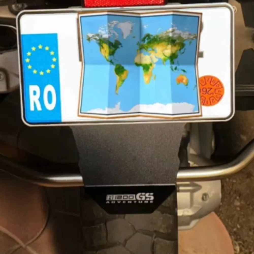 R1200GS R1250GS Adventure R12 G/S Fender License Plate Rear Splash Guard Number Holder For BMW R1200GS R12 G/S 2013-2026 2027