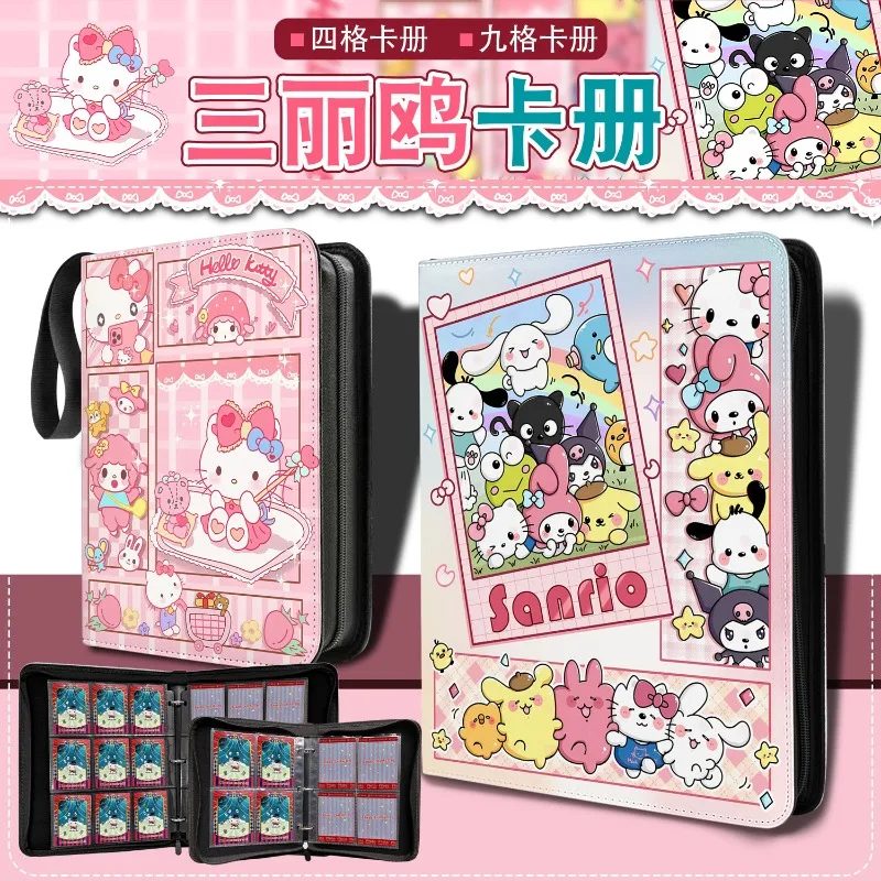2026 New Sanrio's Card Binder Photocard Zipper Photo Kawaii Hello Kitty Kuromi Album Carte Holder Anime Accessories Kids Gifts
2026 New Sanrio's Card Binder Photocard Zipper Photo Kawaii Hello Kitty Kuromi Album Carte Holder Anime Accessories Kids Gifts