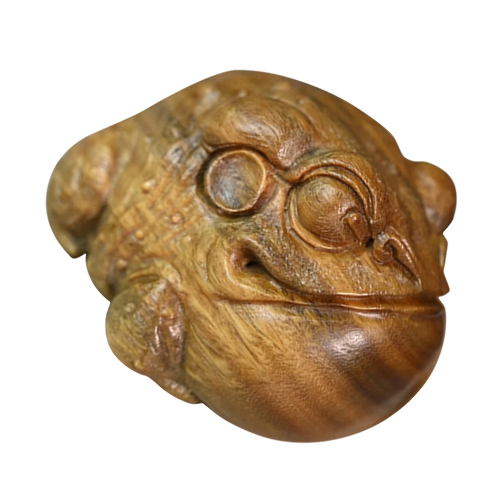 Wood Carved Toad Ornaments Green Sandalwood Desktop Decorations Office Home Premium Wooden Craft Creative Shape
Wood Carved Toad Ornaments Green Sandalwood Desktop Decorations Office Home Premium Wooden Craft Creative Shape