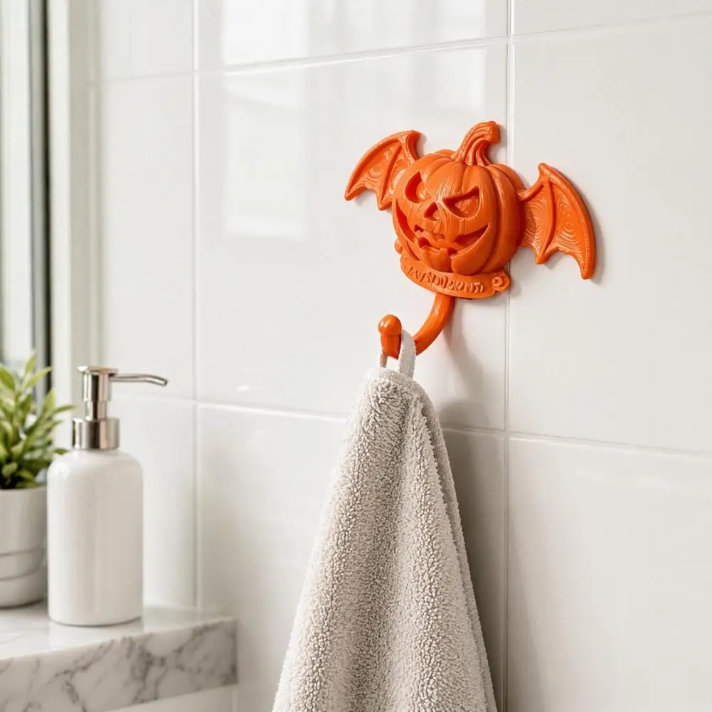 Devil Pumpkin Bat Wall Hook,Festive Decoration Hook, Strong Sticky Autumn Harvest Wall Decor for Entryway Kitchen Door
Devil Pumpkin Bat Wall Hook,Festive Decoration Hook, Strong Sticky Autumn Harvest Wall Decor for Entryway Kitchen Door