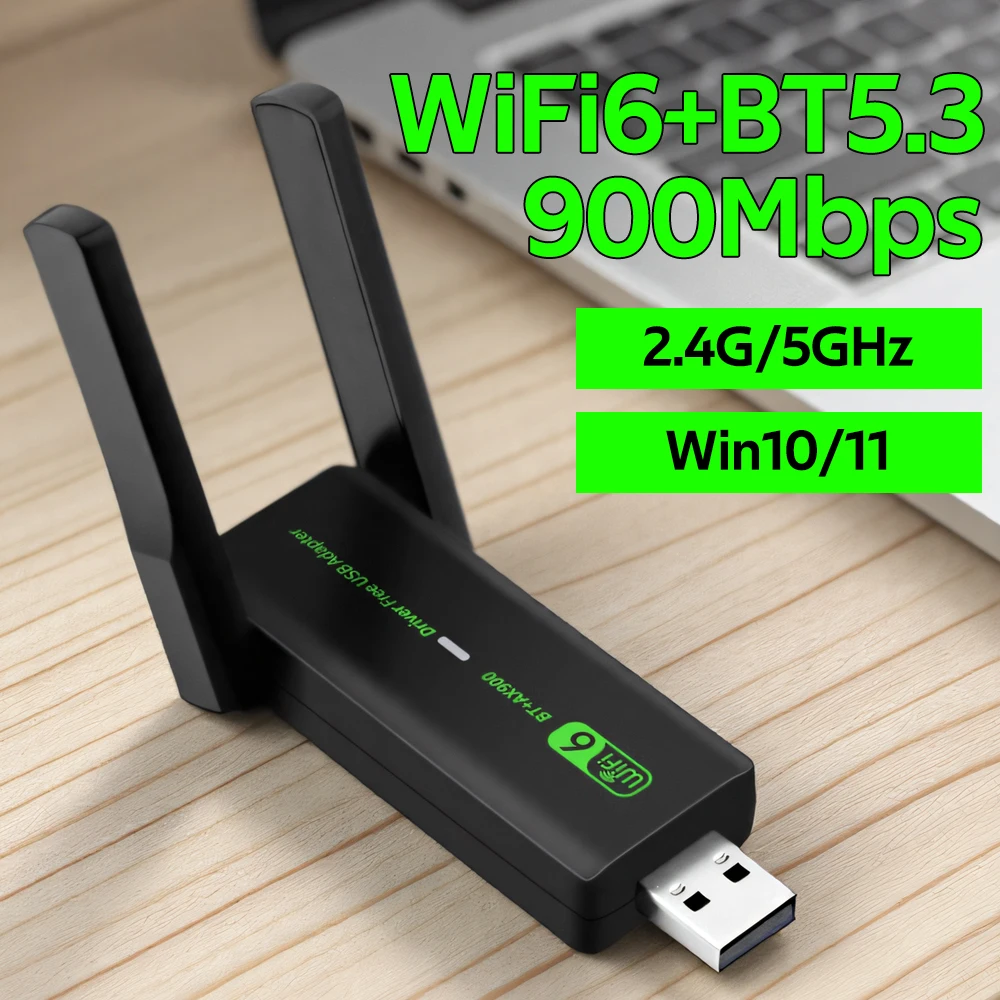 AX900 USB WiFi 6 Bluetooth 5,3 адаптер двухдиапазонный 2,4G/5 ГГц беспроводная сетевая карта Wlan антенны без драйверов для Windows 10/11
AX900 USB WiFi 6 Bluetooth 5,3 адаптер двухдиапазонный 2,4G/5 ГГц беспроводная сетевая карта Wlan антенны без драйверов для Windows 10/11
