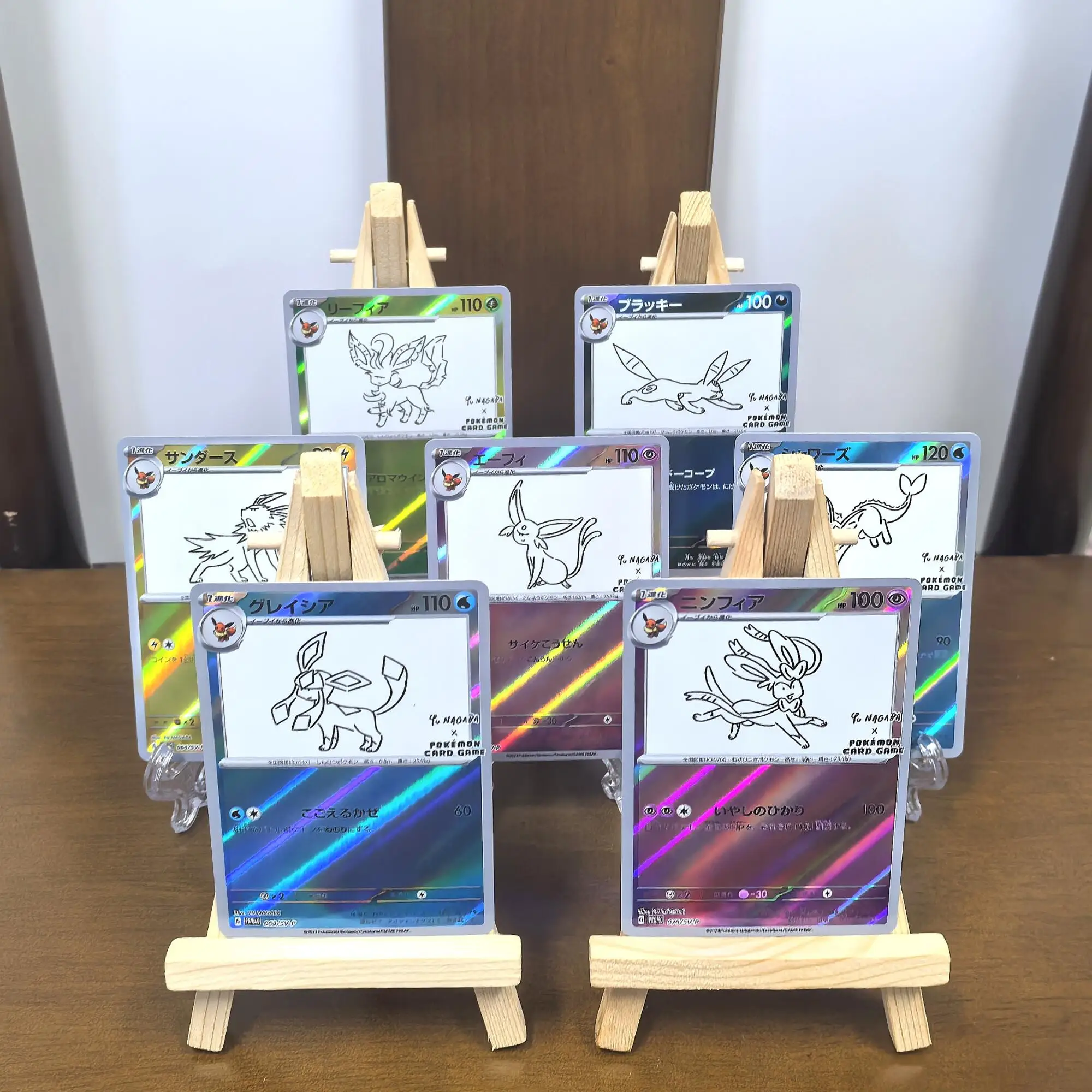 Коллекционная карточка P.M. Japanese Collection SV-P: Эвольвер, Умбрион, Эспион, Силвейон, Джолтион. Карточка из комиксов, классическая игровая аниме-карточка, подарок, игрушка.
Коллекционная карточка P.M. Japanese Collection SV-P: Эвольвер, Умбрион, Эспион, Силвейон, Джолтион. Карточка из комиксов, классическая игровая аниме-карточка, подарок, игрушка.