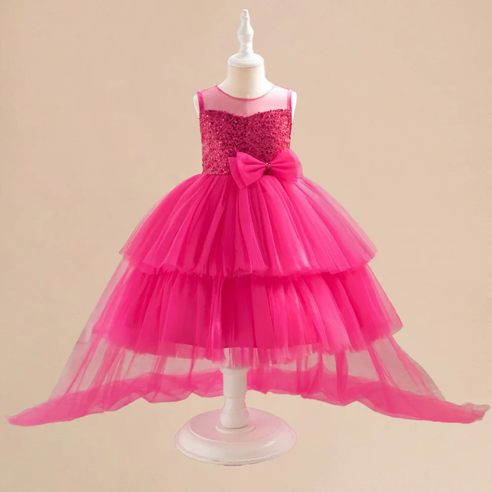 XMLSY Toddler Little Girls Sequined High-Low Flower Girl Birthday Party Pageant Formal Dress
XMLSY Toddler Little Girls Sequined High-Low Flower Girl Birthday Party Pageant Formal Dress
