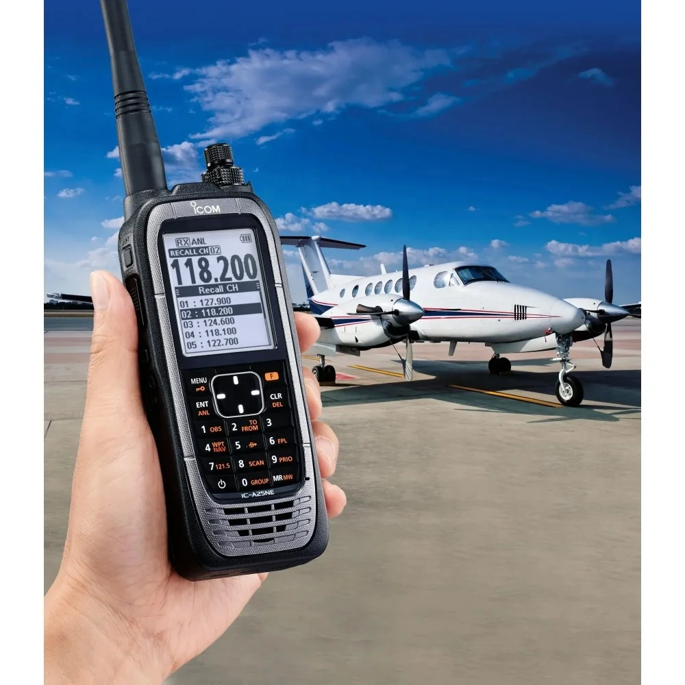 Handheld DMR Walkie-Talkie Radio Built-in and VHF Air Band Transceivers Long Ran with Bluetooth for IC-A25NE A25N
Handheld DMR Walkie-Talkie Radio Built-in and VHF Air Band Transceivers Long Ran with Bluetooth for IC-A25NE A25N