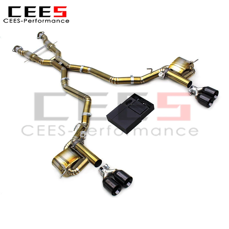 cees Catback Exhaust Pipe for JEEP Grand Cherokee 6.4L 2011-2020 Auto Exhaust System Muffler Vacuum Valve Carbon Black Tips
cees Catback Exhaust Pipe for JEEP Grand Cherokee 6.4L 2011-2020 Auto Exhaust System Muffler Vacuum Valve Carbon Black Tips