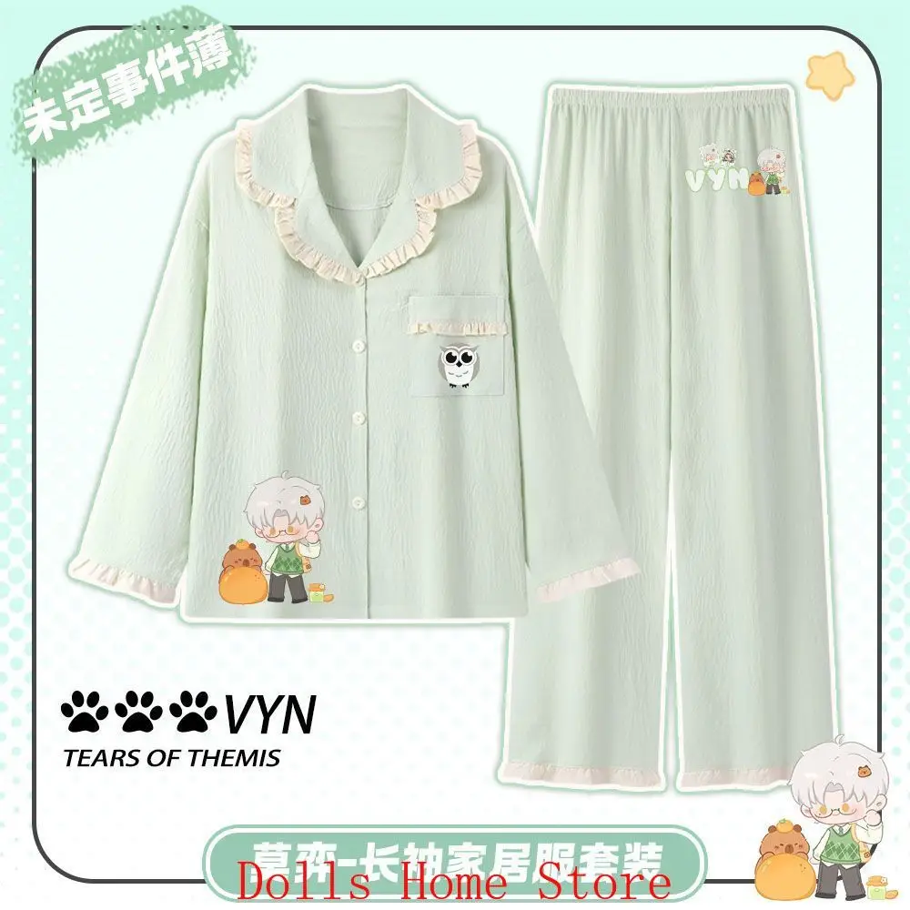 New Tears of Themis Zuo Ran Luke Pearce Artem Wing Game Pajamas Autumn Casual Clothes Garments Girl Woman Outfit Coat Trousers
New Tears of Themis Zuo Ran Luke Pearce Artem Wing Game Pajamas Autumn Casual Clothes Garments Girl Woman Outfit Coat Trousers