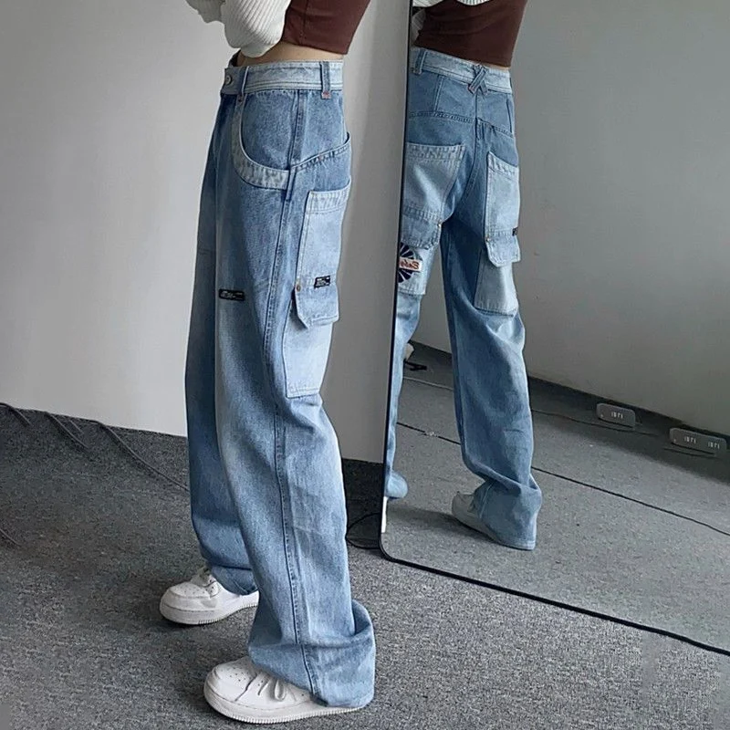 New Fashion Autumn Niche Design Sense Retro Street Pockets Gradient Washed Slim Fit Loose and Thin All-match Jeans Ins Tide
New Fashion Autumn Niche Design Sense Retro Street Pockets Gradient Washed Slim Fit Loose and Thin All-match Jeans Ins Tide