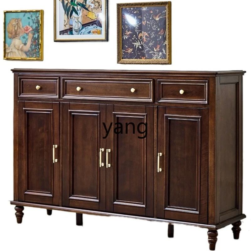 YJQ four-door partition locker shoe cabinet American retro cherry wood simple and advanced
YJQ four-door partition locker shoe cabinet American retro cherry wood simple and advanced