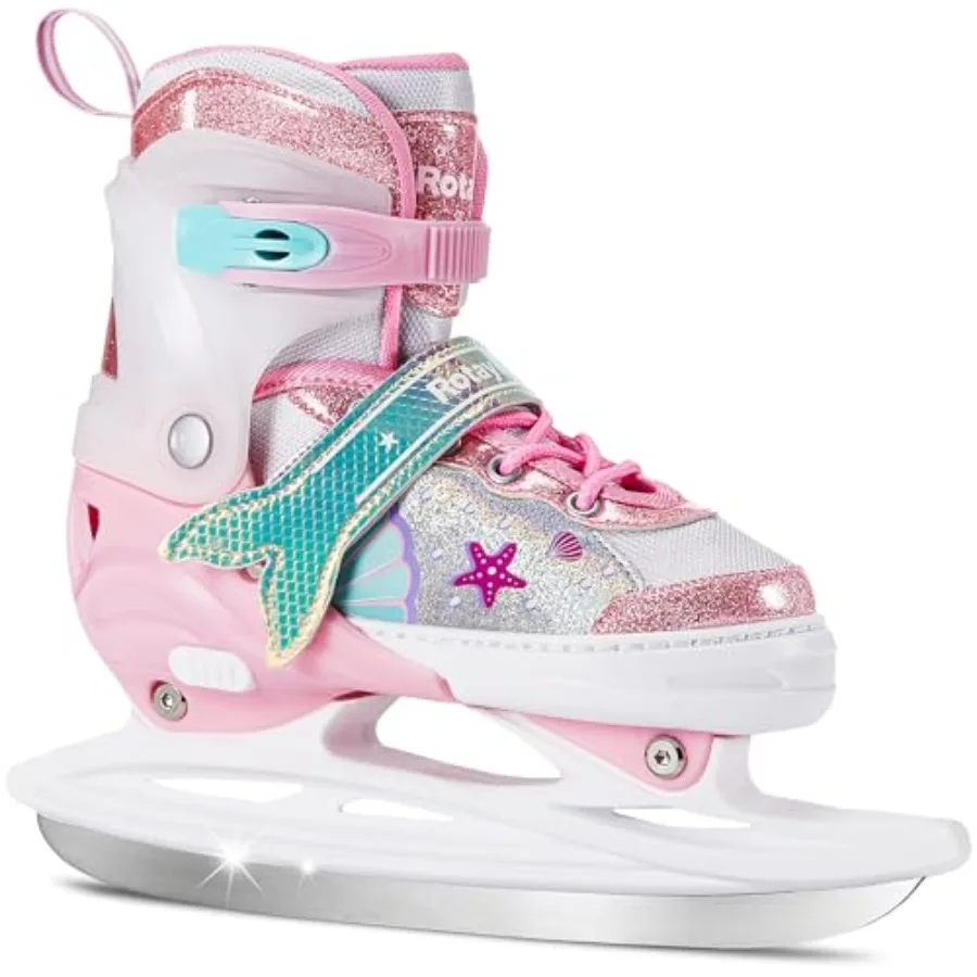Mermaid Tail Girls Ice Skates, Adjustable Ice Skates for Youth Ages 3-12, Toddler Ice Hockey Skates for Beginners, Warm Ice Ska
Mermaid Tail Girls Ice Skates, Adjustable Ice Skates for Youth Ages 3-12, Toddler Ice Hockey Skates for Beginners, Warm Ice Ska