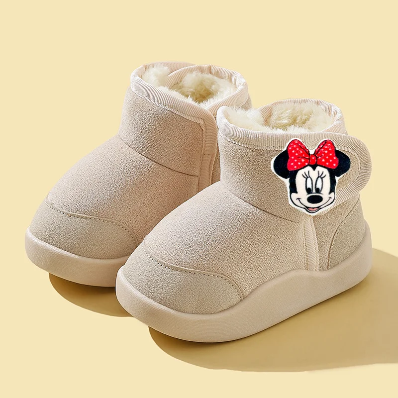 Stitch baby first walkers Mickey Mouse kids Plus Fleece Cotton Boots Disney girl Casual Shoes Non-slip Soft Sole Cotton Shoes
Stitch baby first walkers Mickey Mouse kids Plus Fleece Cotton Boots Disney girl Casual Shoes Non-slip Soft Sole Cotton Shoes
