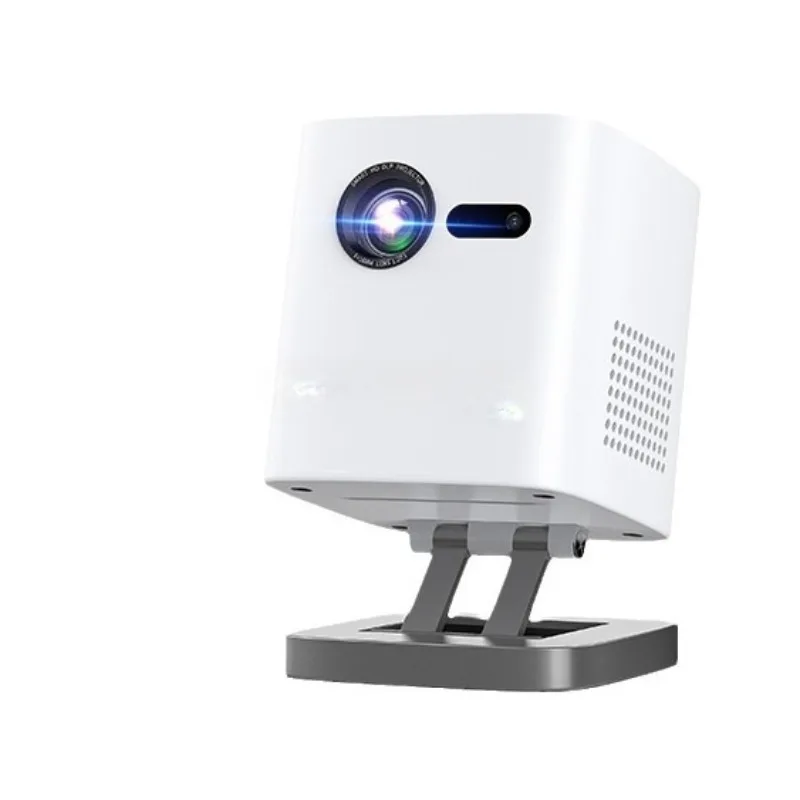 Home projector 4K high definition portable bedroom living room dormitory DLP projector with battery holder 
Home projector 4K high definition portable bedroom living room dormitory DLP projector with battery holder