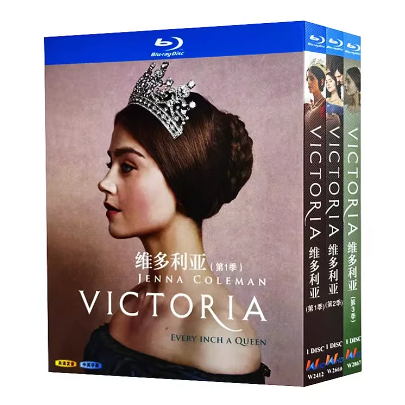 BD Blu-ray Disc High-Definition US TV Series Victoria Seasons 1–3 3-Disc Box Set with Chinese Subtitles
BD Blu-ray Disc High-Definition US TV Series Victoria Seasons 1–3 3-Disc Box Set with Chinese Subtitles
