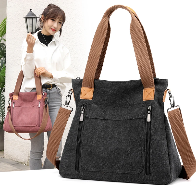 Women's Top-Handle Bags Youth Shoulder bags Female Crossbody Bag Handbags High Quality canvas Ladies Leisure Totes Bolsa
Women's Top-Handle Bags Youth Shoulder bags Female Crossbody Bag Handbags High Quality canvas Ladies Leisure Totes Bolsa