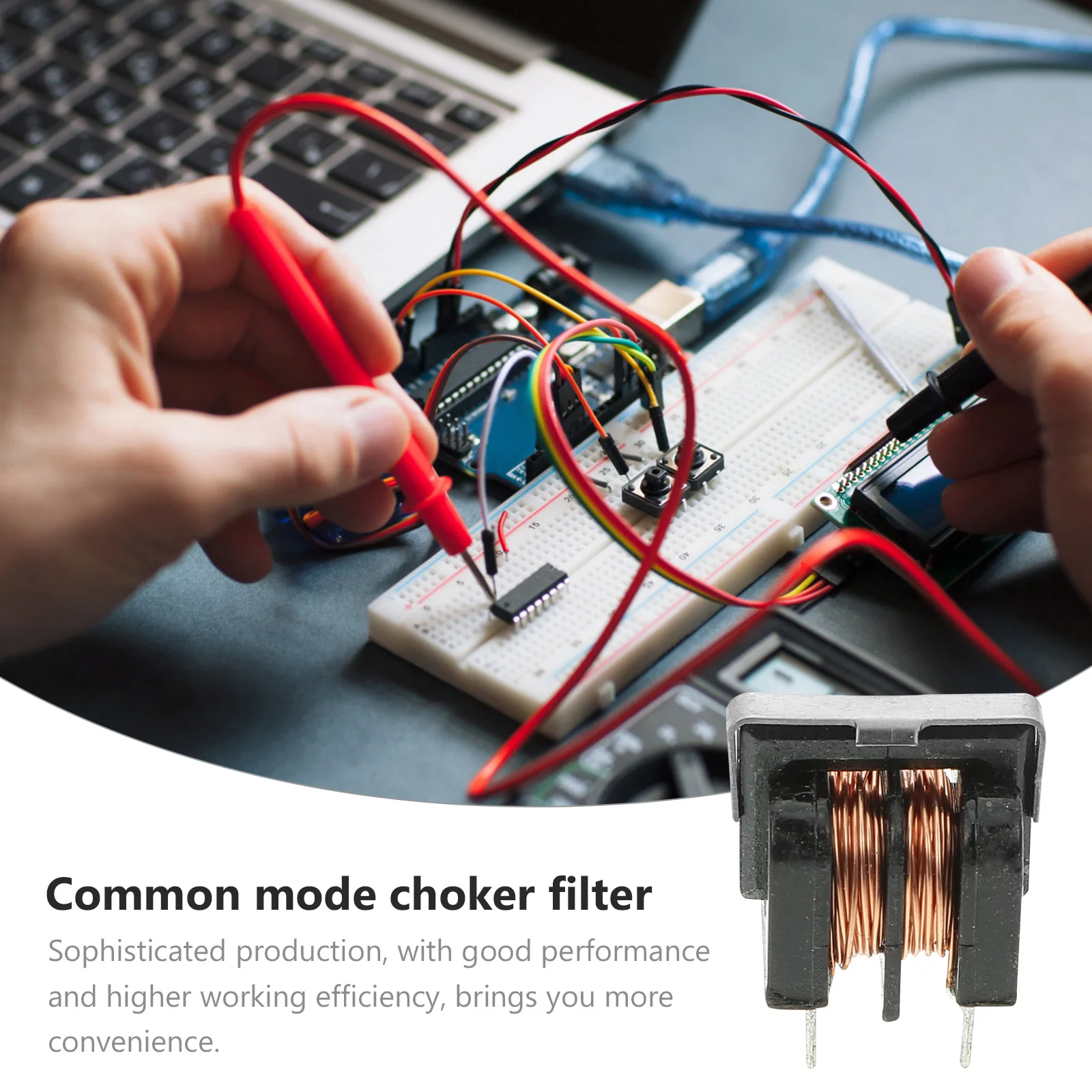 10 Pcs Common Mode Inductor Filter Uu9.8 Choker Crystals Inductors Metal Wide Inductance Range High Current
10 Pcs Common Mode Inductor Filter Uu9.8 Choker Crystals Inductors Metal Wide Inductance Range High Current