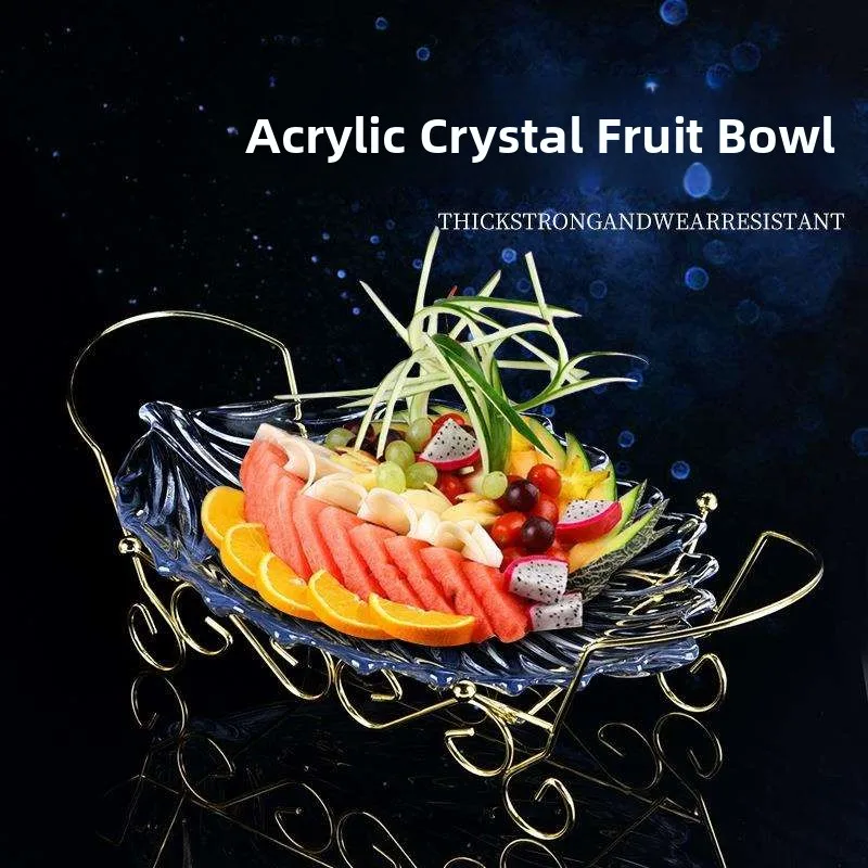 Acrylic Creative Personalized Snack Plate Fruit Tray Plastic Stand Living Room Fruit Platter Large Size Dining Utensils
Acrylic Creative Personalized Snack Plate Fruit Tray Plastic Stand Living Room Fruit Platter Large Size Dining Utensils