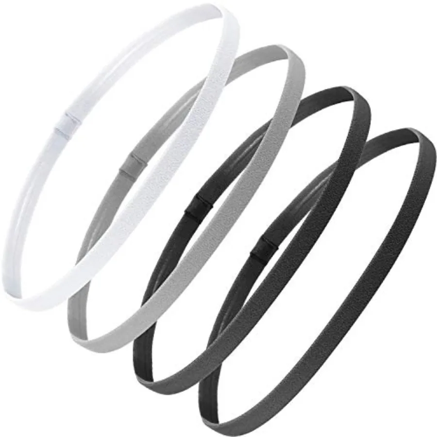 4 Pieces Elastic Sports Headbands Thick Non-Slip Hair Bands for Women and Men
4 Pieces Elastic Sports Headbands Thick Non-Slip Hair Bands for Women and Men