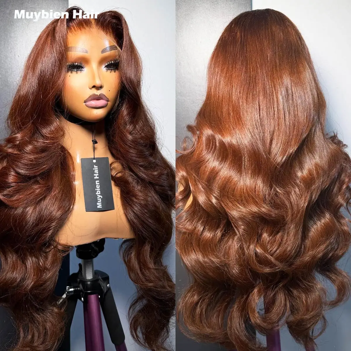Brown Color 13x6 Real HD Lace Front Wig Human Hair Body Wave Lace Front Wig for Woman Preplucked Glueless 13x4 HD Lace Front Wig
Brown Color 13x6 Real HD Lace Front Wig Human Hair Body Wave Lace Front Wig for Woman Preplucked Glueless 13x4 HD Lace Front Wig