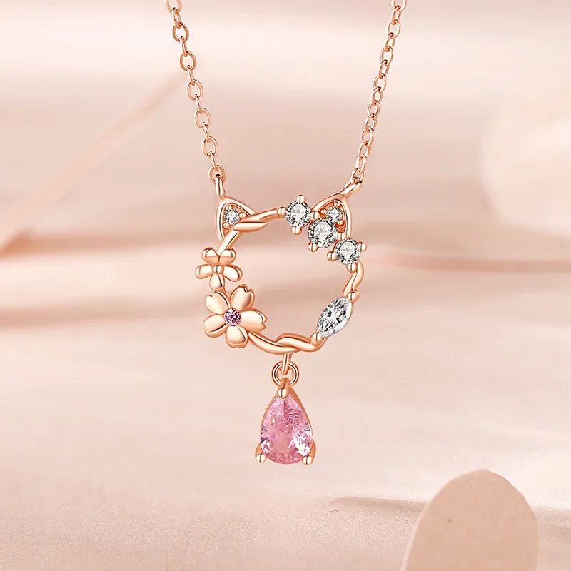 S925 Sterling Silver Cat Women's Necklace Original Personalized Women's Party Jewelry Necklace for Women Luxury Animal Jewelry
S925 Sterling Silver Cat Women's Necklace Original Personalized Women's Party Jewelry Necklace for Women Luxury Animal Jewelry