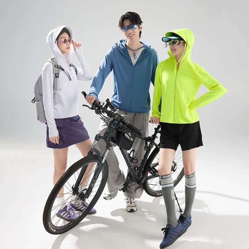 Couple Cycling Sports Skin Clothing Summer UV Resistant Lightweight Breathable Sports Leisure Hooded Sun Protection Clothing
Couple Cycling Sports Skin Clothing Summer UV Resistant Lightweight Breathable Sports Leisure Hooded Sun Protection Clothing