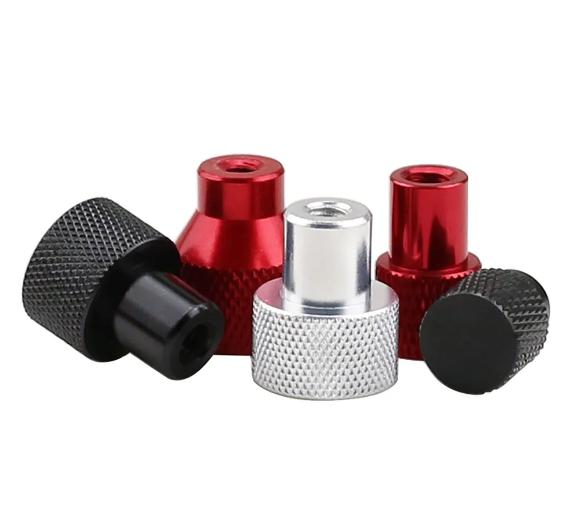 10Pcs Aluminum Alloy Blind Hole Hand Nut M2.5 M3 M4 M5 Knurled Step Nut With Collar Thumb Nuts Black Red Silver
10Pcs Aluminum Alloy Blind Hole Hand Nut M2.5 M3 M4 M5 Knurled Step Nut With Collar Thumb Nuts Black Red Silver