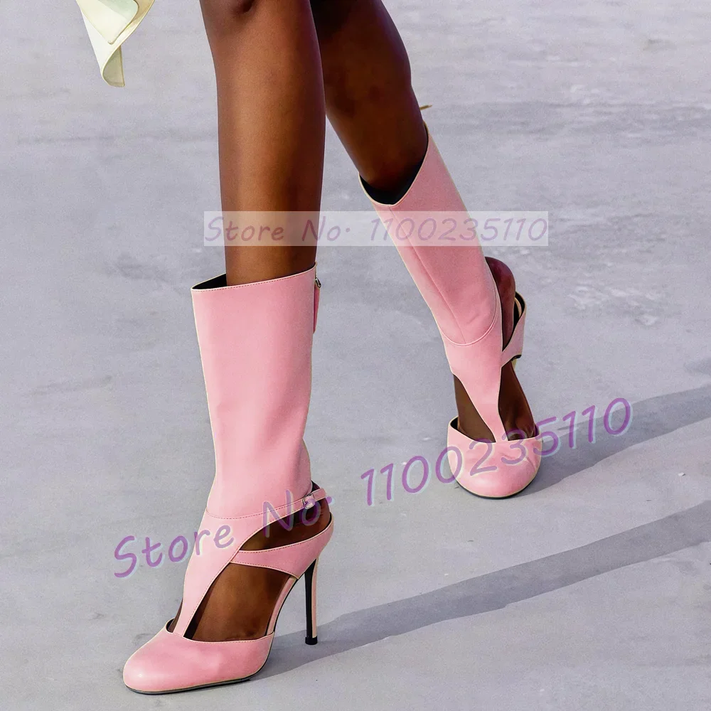 Round Toe T Strap High Heels Sandals Women Trendy Cutout Ankle Buckle Strap Shoes Ladies Party Back Zipper Patchwork Sandals
Round Toe T Strap High Heels Sandals Women Trendy Cutout Ankle Buckle Strap Shoes Ladies Party Back Zipper Patchwork Sandals