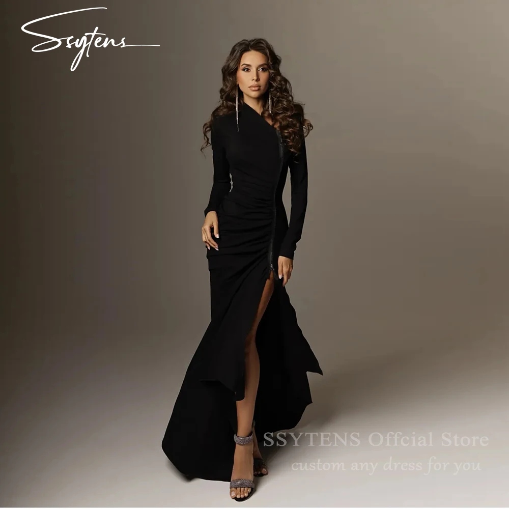 SSYTENS Elegant Black Arabia Evening Dresses V Neck Long Wedding Party Dress Mermaid Long Formal Occasion Dress Customized 2026
SSYTENS Elegant Black Arabia Evening Dresses V Neck Long Wedding Party Dress Mermaid Long Formal Occasion Dress Customized 2026
