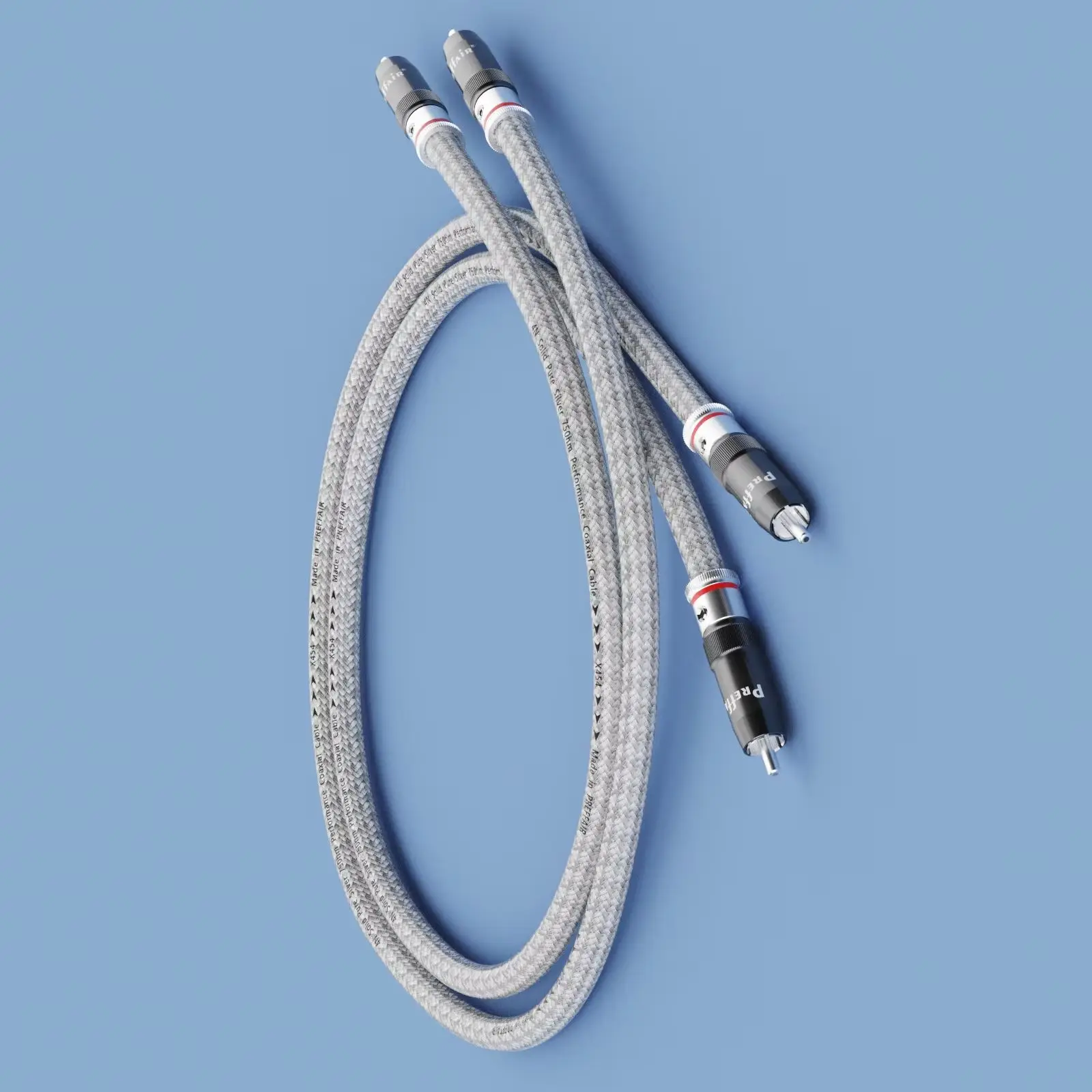 Preffair 99.99% Pure Silver RCA Cable HiFi Audio Interconnect Solid PSS Pure Silver Core Wire Silver-Plated Plug Connector
Preffair 99.99% Pure Silver RCA Cable HiFi Audio Interconnect Solid PSS Pure Silver Core Wire Silver-Plated Plug Connector